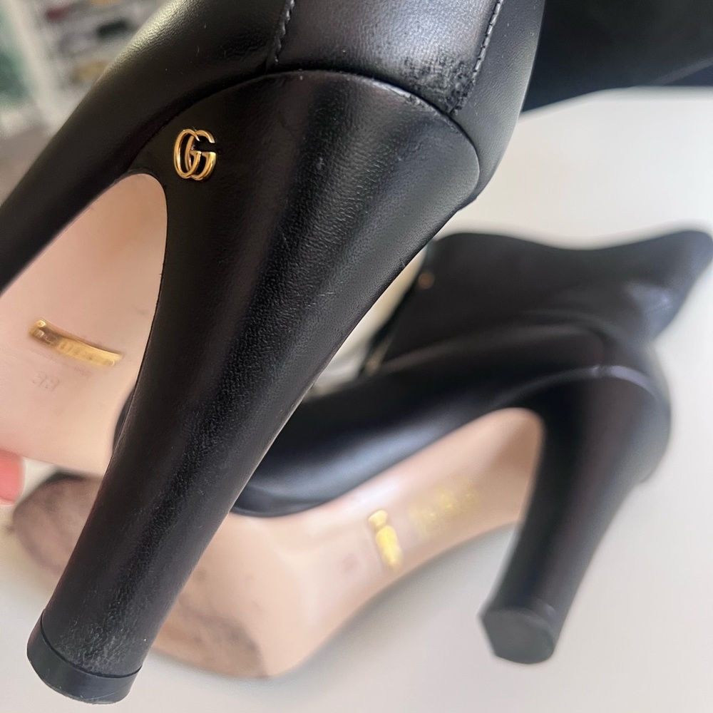 Drawstring Gucci boots - Picture 5 of 7